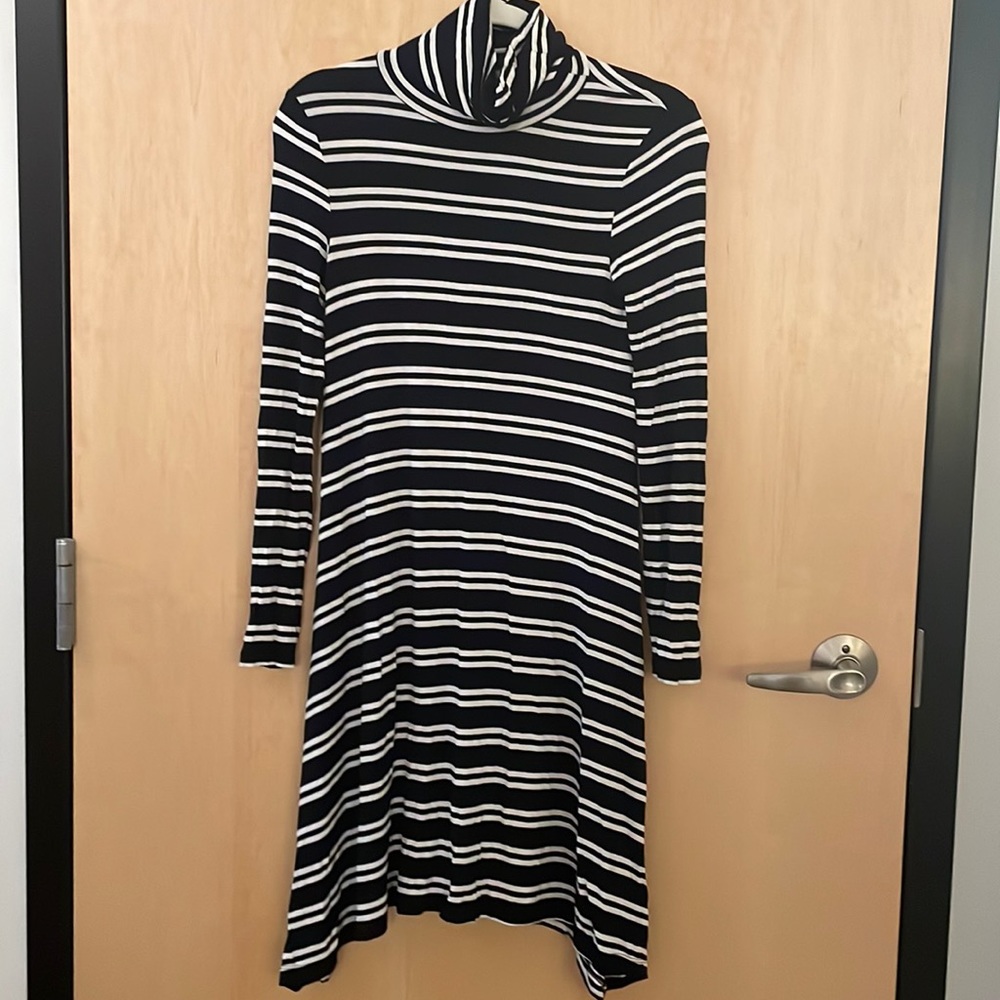 Maeve Long Sleeve Turtleneck Dress
